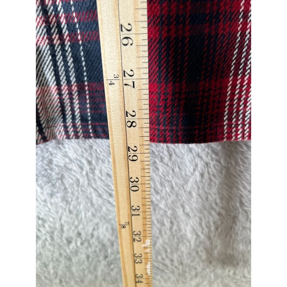 Tommy Hilfiger Men's Cotton Flannel Untucked‎ Overshirt Warm Layer L